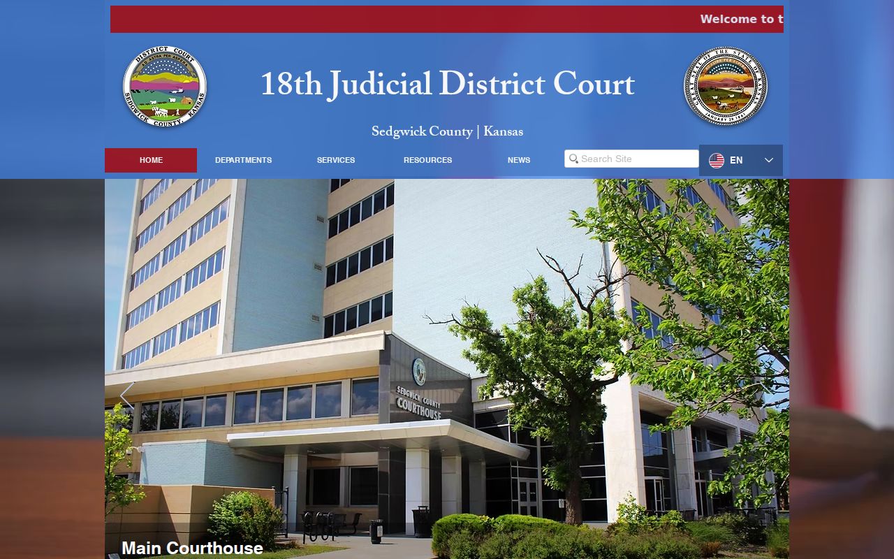 Sedgwick County court docket district court homepage